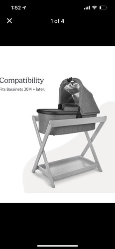 Uppababy white bassinet and - uppababy,